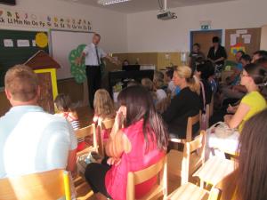 Župan v pogovoru s košanskimi prvčki